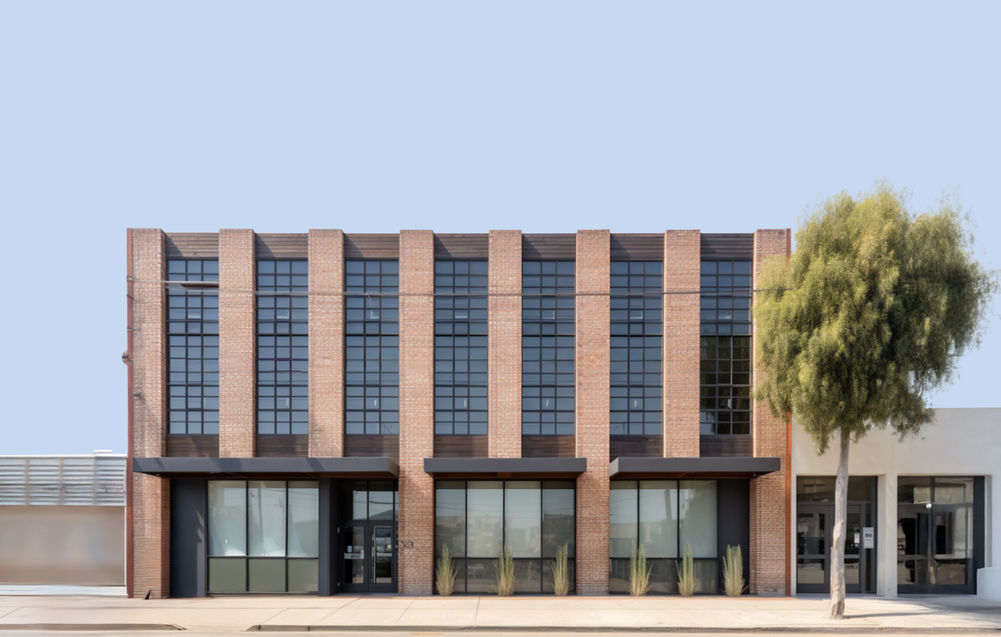 Modern office building